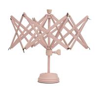 Scheepjes - Scheepjes Bois de Hêtre Rose Parapluie Rapide Fil Balle Enrouleurs avec Titulaire - 1 Pièce
