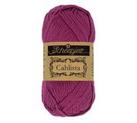 Scheepjes - Scheepjes Cahlista 128 Tyrien Violet Fil - 1x50g