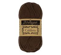 Scheepjes - Scheepjes Cahlista 162 Noir Café Fil - 10x50g
