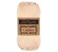 Scheepjes - Scheepjes Cahlista 263 Pelote de laine Pétale Pêche - 1 x 50 g