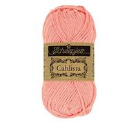 Scheepjes - Scheepjes Cahlista 264 Fil corail clair - 1 x 50 g
