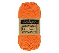 Scheepjes - Scheepjes Cahlista 281 Mandarine Fil - 10x50g