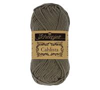 Scheepjes - Scheepjes Cahlista 387 Sombre Olive Fil - 10x50g