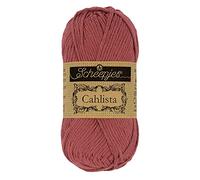 Scheepjes - Scheepjes Cahlista 396 Rose Vin Fil - 1x50g