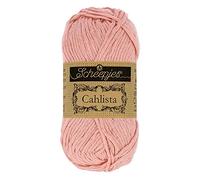Scheepjes - Scheepjes Cahlista 408 Vieux Rose Fil - 10x50g