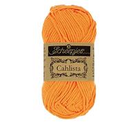 Scheepjes - Scheepjes Cahlista 411 Doux Orange Fil - 10x50g