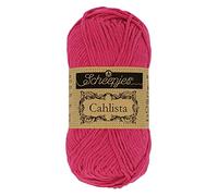 Scheepjes - Scheepjes Cahlista 413 Cerise Fil - 10x50g