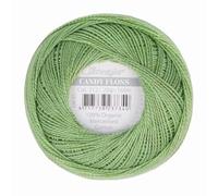 Scheepjes - Scheepjes Candy Floss 212 Sage Green (165m) Organique Mercerisé Coton Fil - 1x20g