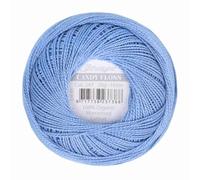 Scheepjes - Scheepjes Candy Floss 247 Bluebird (165m) Organique Mercerisé Coton Fil - 1x20g