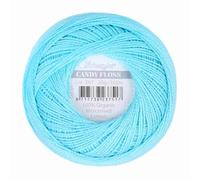 Scheepjes - Scheepjes Candy Floss 397 Cyan (165m) Organique Mercerisé Coton Fil - 1x20g
