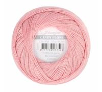 Scheepjes - Scheepjes Candy Floss 408 Old Rose (165m) Organique Mercerisé Coton Fil - 1x20g