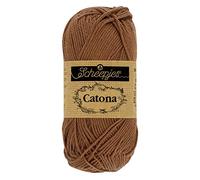 Scheepjes - Scheepjes Catona 157 Racine Bière Fil - 1x50g