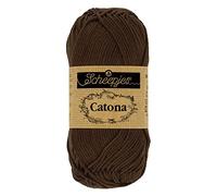 Scheepjes - Scheepjes Catona 162 Noir Café Fil - 1x10g