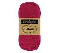 Scheepjes Scheepjes Catona 192 Scarlet Yarn - 1 x 50 g