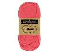 Scheepjes - Scheepjes Catona 256 Cornée Rose Fil - 1x25g