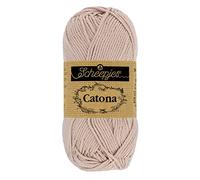 Scheepjes - Scheepjes Catona 257 Antique Mauve Fil - 1 x 50 g