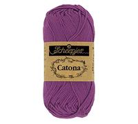 Scheepjes - Scheepjes Catona 282 Fil ultraviolet - 1 x 50 g