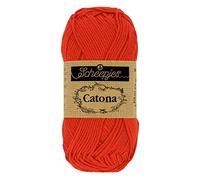 Scheepjes - Scheepjes Catona 390 Coquelicot Rose Fil - 1x50g