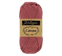 Scheepjes - Scheepjes Catona 396 Rose Vin Fil - 1x25g