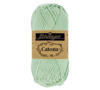Scheepjes - Scheepjes Catona 402 Argent Vert Fil - 1x50g