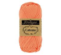 Scheepjes - Scheepjes Catona 410 Riche Corail Fil - 1x10g