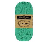 Scheepjes - Scheepjes Catona 514 Jade Yarn - 1 x 50 g