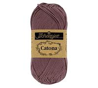 Scheepjes - Scheepjes Catona 526 Cendres Fil - 1x25g