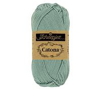 Scheepjes - Scheepjes Catona 528 Argent Bleu Fil - 1x50g
