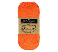 Scheepjes - Scheepjes Catona 603 Néon Orange Fil - 1x50g