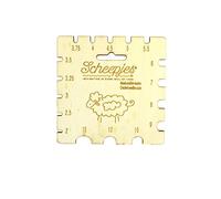 Scheepjes - Scheepjes Compact (2-15mm) Crocheter Crochet Aiguille Taille Mesure Jauge pour Artisanat Projets - 1 Pièce