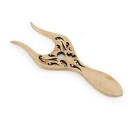 Scheepjes - Scheepjes Érable Bois Élégant Modèle (18cm) Grand Œil Tricot Fourchette pour Crocheter Projets - 1 Pièce