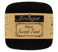 Scheepjes - Scheepjes Maxi Sweet Treat 110 Noir Fil - 1x25g