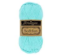 Scheepjes - Scheepjes Softfun 2603 Bleu Froid Fil - 10x50g