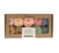 Pack de couleurs Scheepjes Stone Washed 10x25g - Intentions
