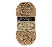 Scheepjes Stone Washed XL 50 g - 844 Boulder Opal (brun)