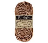 Scheepjes Stone Washed XL, 50g - 862 Brun Agate, Coton-Acrylique