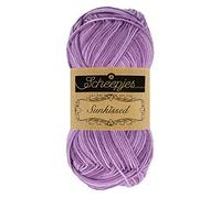 Scheepjes Sunkissed 1x50g - 021 Ultraviolet, Purples Laine à Tricoter et Crocheter