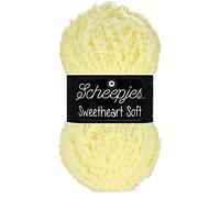 Scheepjes Sweetheart Soft 1x100g - Jaune, Fil à Tricoter