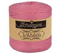 Scheepjes Whirlette 100g - 859 Rose, Coton et Acrylique pour Crochet et Tricot
