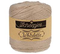 Scheepjes Whirlette 100g - 886 Almond Butter, Beige Fil à Tricoter