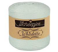 Scheepjes Whirlette 1x100g - 856 Menthe, Fil en Coton et Acrylique pour Tricot et Crochet