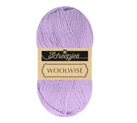 Scheepjes Woolwise 100g - 736 Lilac Breeze, Violette Laine à Tricoter et à Crocheter