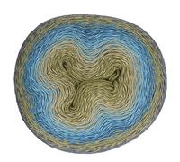 Scheepjes Yarn, Green/Blue, One Size