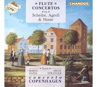 Scheibe - Concertos pour flûte (Agrell, Scheibe et Hasse) - Import - NAXOS