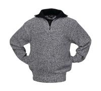 Scheibler Pullover taille L noir/blanc moucheté 100 % PES Quantité:1