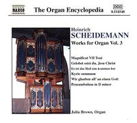 Scheidemann, H. – Œuvres pour orgue Vol. 3 – NAXOS (Import)
