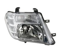 Scheinwerfer DTV pour Nissan Navara D40 01/10- H4, Côté Passager Droit, Halogène