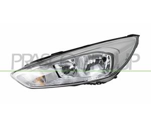 Scheinwerfer Gauche H7+H1 Avec Moteur LWR Chromé Pour Ford Focus III Turnier