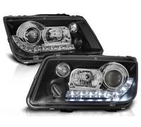 Scheinwerfer LED Design Antibrouillard Front Pour VW Bora 98-05 Noir