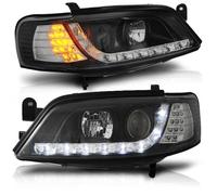 Scheinwerfer LED Feux De Jour Optique Pour Opel Vectra B 95-98 Noir LED